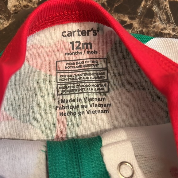 NWT 12M-Carters Christmas Pajamas-matching family - Picture 3 of 3